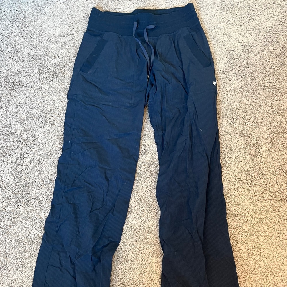 Lululemon dance studio pants size 4 long and open leg